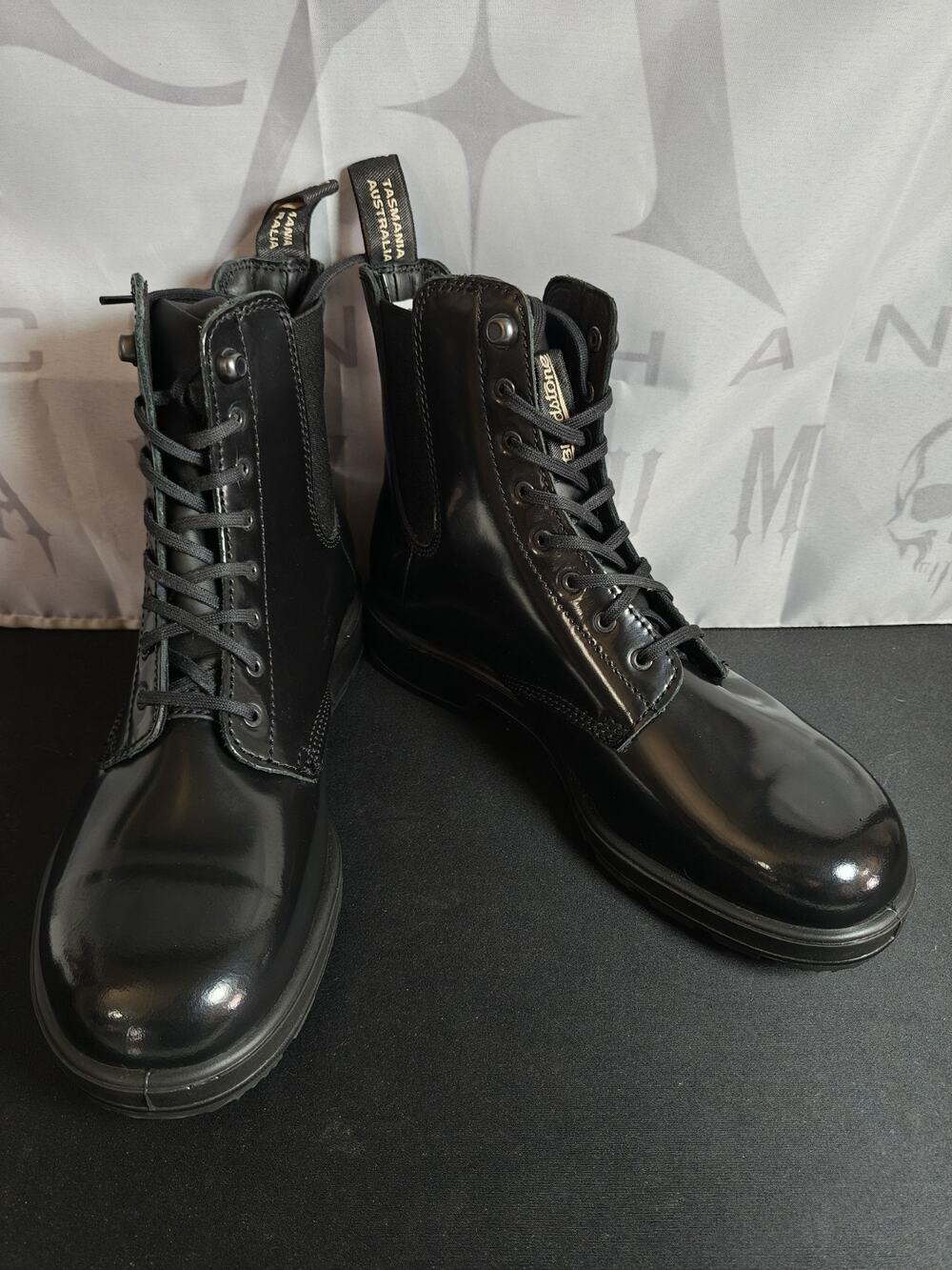Blundstone $215 Women's AU/UK 7 US 10 Originals 2219 Lace Up Gore Boot Black New
